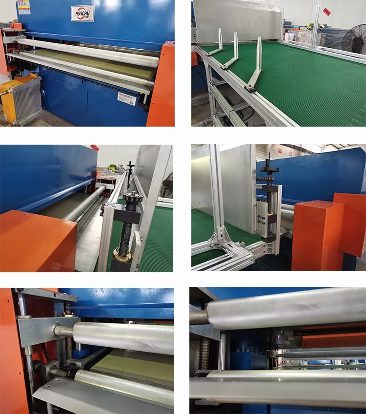 four column cutting machine detail